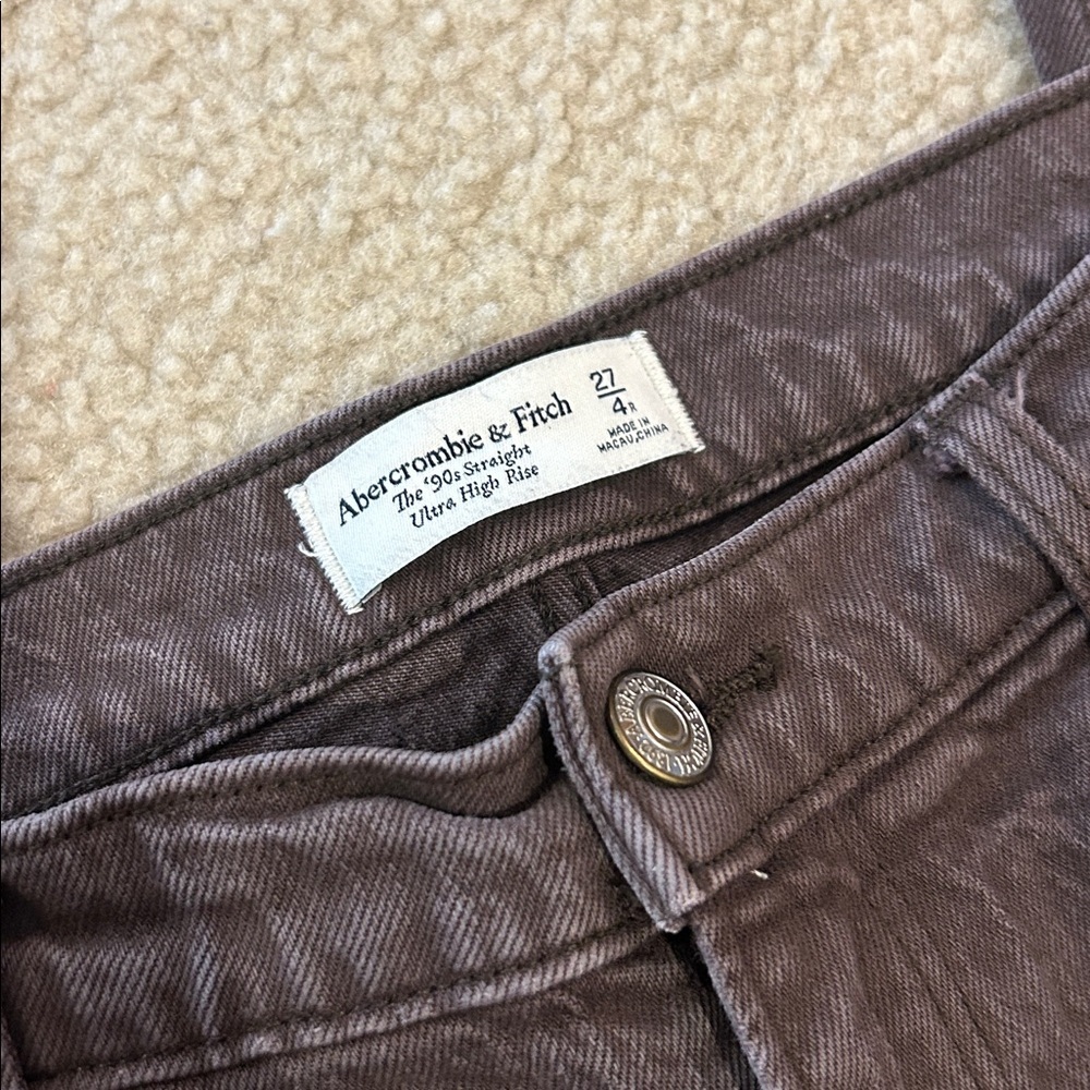 Abercrombie & Fitch The '90s Straight Ultra High Rise jeans - Picture 4 of 6